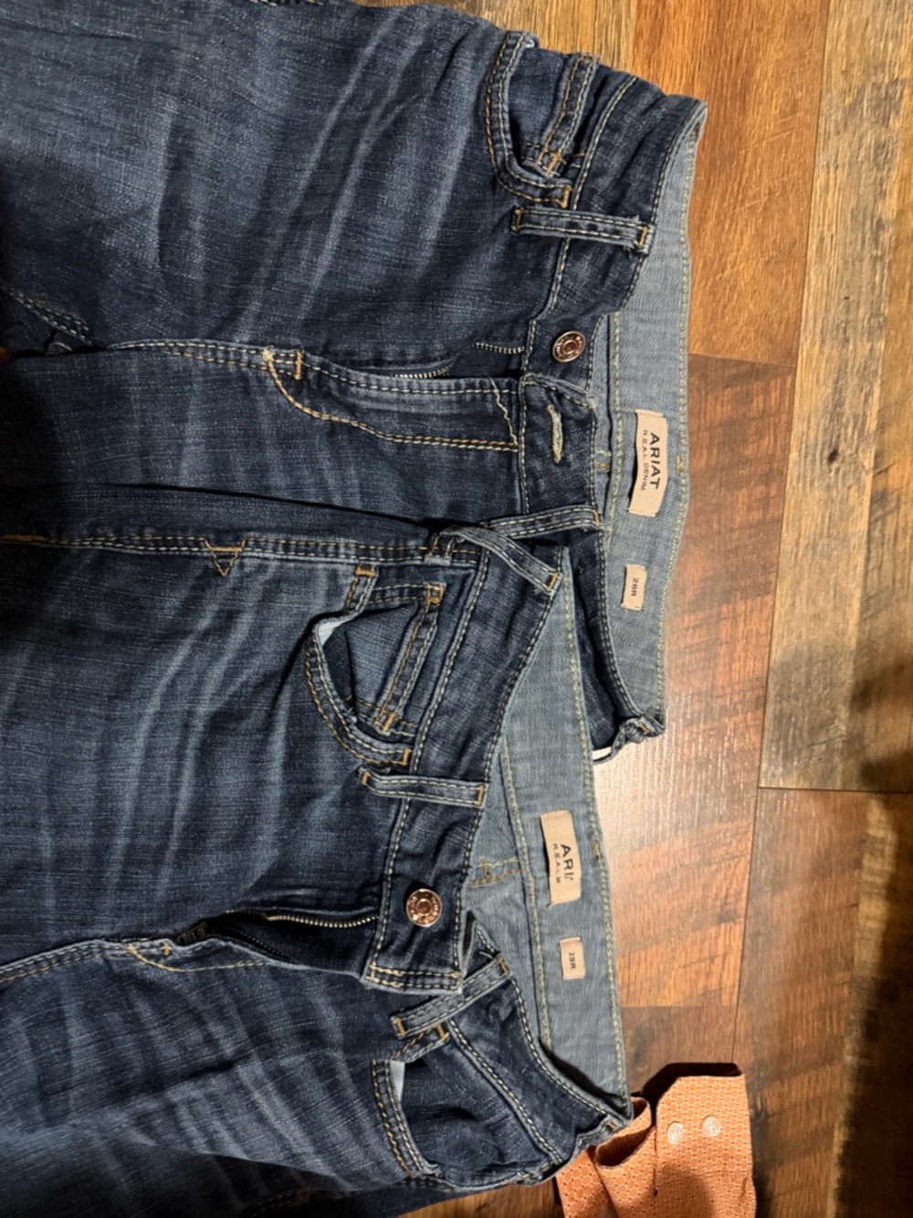 Women’s Dark Blue Flare Jeans - Classic Denim - Picture 2 of 5